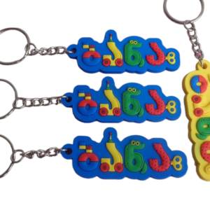 Guminiai Soft PVC raktų pakabukai (2D ir 3D)