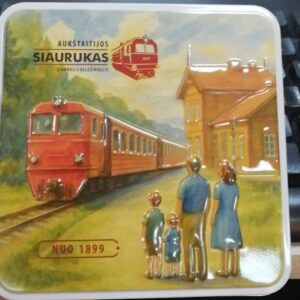 Metalinė saldaianių dėžutė Siaurukas