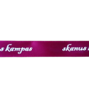 Juostelė su Baltu logotipu Skanus kampas
